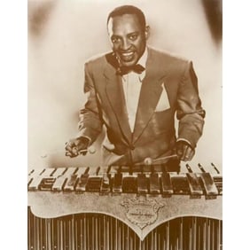 Jazz Musician Lionel Hampton Photo Print