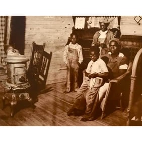 African American History, Washington DC Family Photo Print