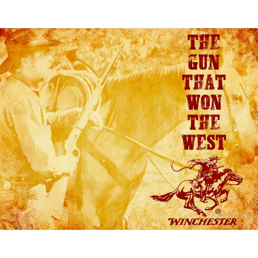 Winchester Metal Pub Bar Sign: Winchester metal pub bar sign. 12 1/2" X 16" with pre-drilled holes for mounting.