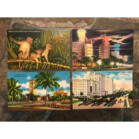 1940s Miami Beach, Florida Postcards