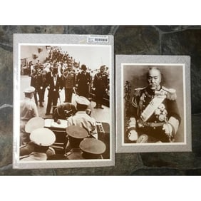 Pair of WWII Japanese Photo Prints