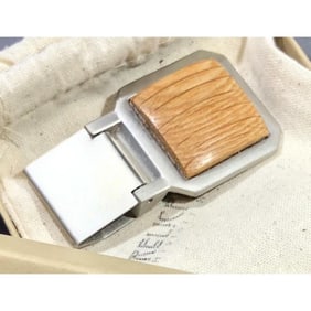 Money Clip, Gettysburg Witness Tree Wood, General Longstreet