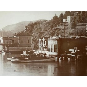 Early 20thc Sausalito California Photo Print