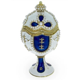 Royal Pearls Trinket Jewel Box Egg