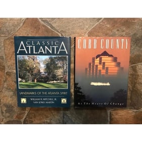 Atlanta Georgia Theme Coffee Table Books