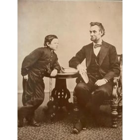 Lincoln, Son Thomas Photo Print