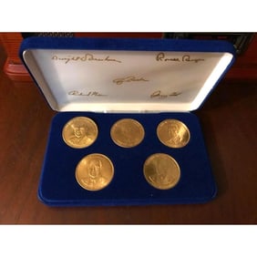Set of Presidential Collector's Medals, Coins