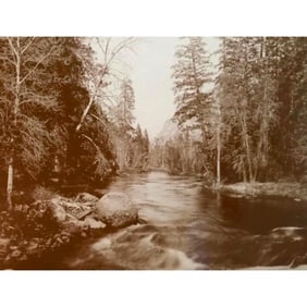 Merced River, Yosemite Valley, California Photo Print