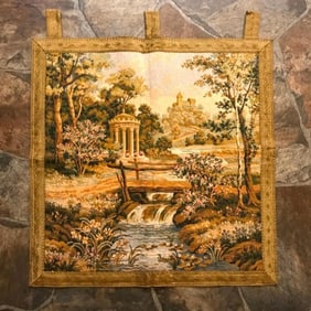 Vintage European Landscape Tapestry