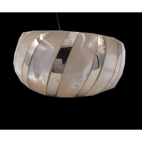 Mother of Pearl Sterling Silver Dome Ring