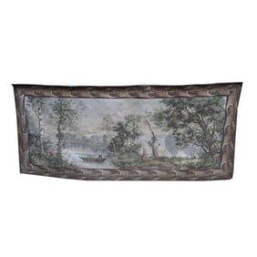 Large Size Vintage French Parisian Gobelins Tapestry