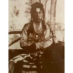 Custer' Scout Curly Photo Print