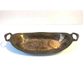Art Nouveau Silver-plate Bread Tray