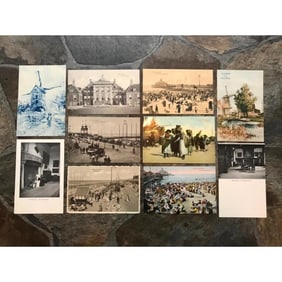 Group of Early 1900s Postcards, Holland, The Hague, Netherlands