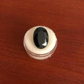 16ct Midnight Blue Sapphire Gemstone
