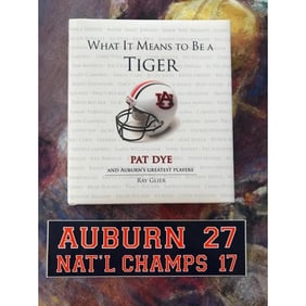 Auburn University Football, Pat Dye Book