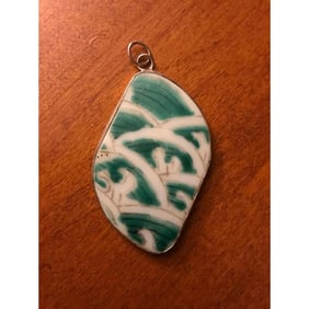 200-300 yr Old Pottery Shard Pendant