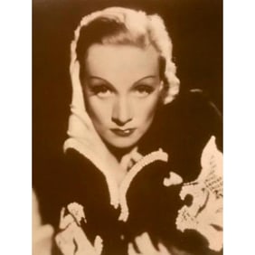 Greta Garbo Movie Star Sepia Tone Photo Print