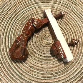 Rare 18thc Savannah Hand Doorknocker
