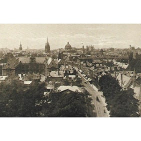 Early 1900s Print, #1514 Oxford, England
