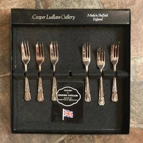Vintage English Cooper Ludlam Hostess Set