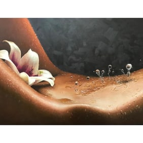 Oil Painting, Nude, Lily