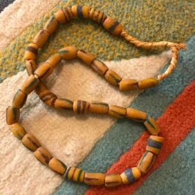 Vintage African Trade Beads Necklace