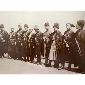 Russian Soldiers, Japan War 1905 Photo Print