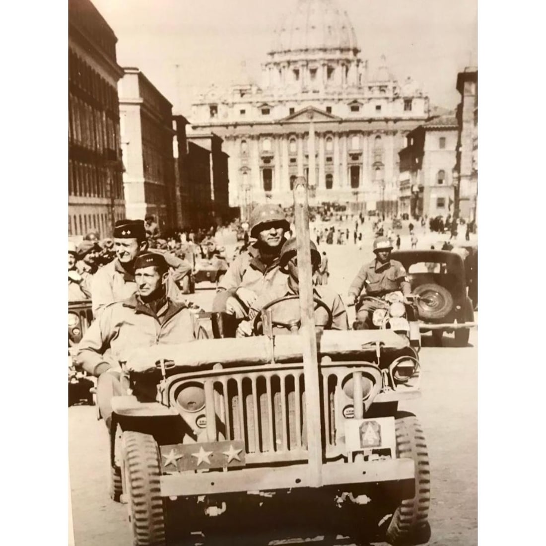 World War II, General Clark, Italy Photo Print (1 of 2)