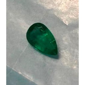 1.65ct Pear Shape Cut Emerald Gemstone