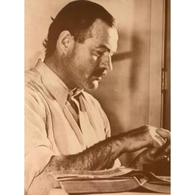 Ernest Hemingway Large Size Photo Print