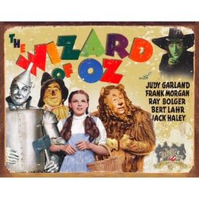 Wizard of Oz Metal Pub Bar, Theater Sign