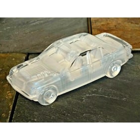Mikasa Crystal Mercedes-Benz Car Sculpture