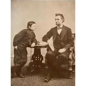 Lincoln, Son Thomas Photo Print