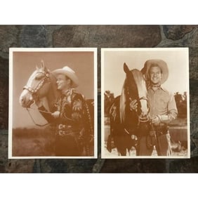 Pair of Western Singing Cowboys Photo Prints