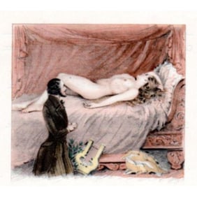 Vintage French Etching, Paul-Emile Becat
