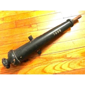 Rare Civil War Wooden Cannon Foundry Mold