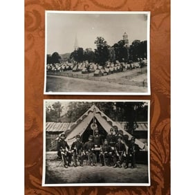 Pair of Civil War Atlanta GA Photo Prints
