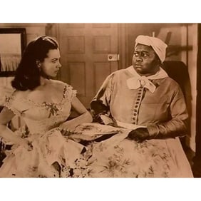 Gone With The Wind Photo Print, Scarlett, Mammy
