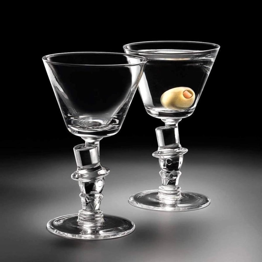 Mr Astor's Top Hat Martini Glass Set (1 of 3)