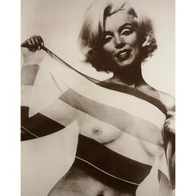 Nude Marilyn Monroe Photo Print