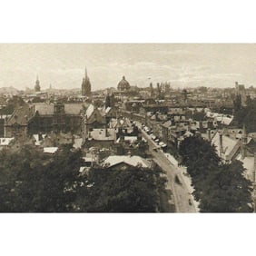 Early 1900s Print, #1514 Oxford, England