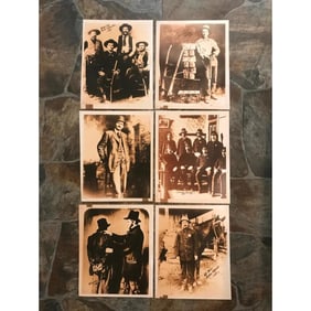 Group of Western Lawmen Photo Prints