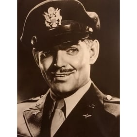 World War II Major Clark Gable Photo Print