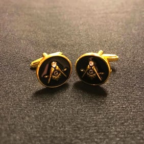 Pair of Freemason Masonic Cufflinks