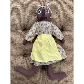 Vintage Folk Art Cloth Mammy Kitchen Doll