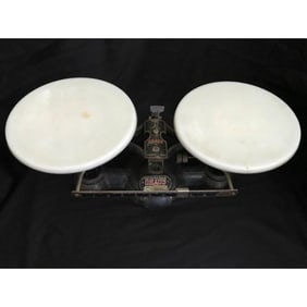 Antique OHAUS Iron Balance Scale