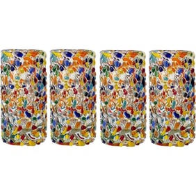 Set of Mexican Hand Blown Tequila Glasses