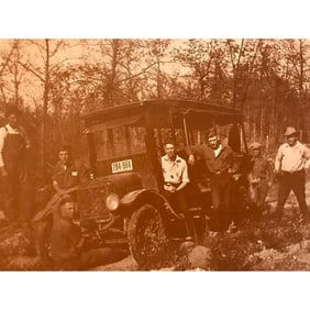 Early 1900s Scene, Civilian Conservation Corps