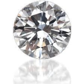 5ct Russian Round CZ, Diamond Simulant